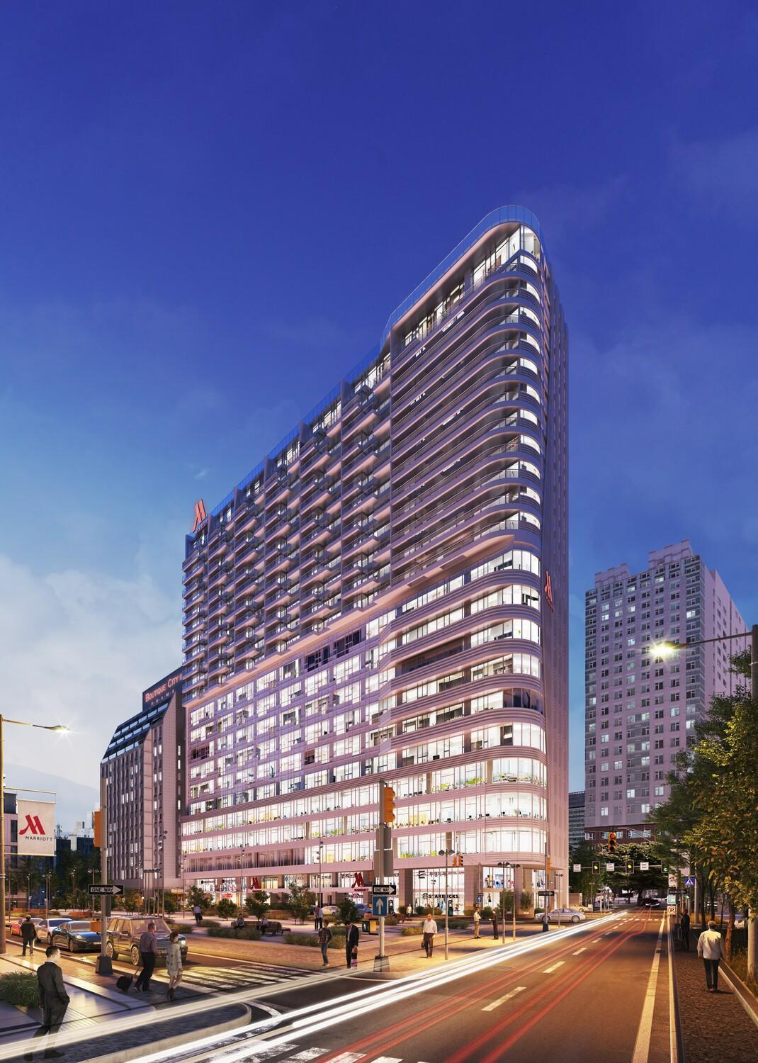 Daegu Marriott Hotel Exterior foto